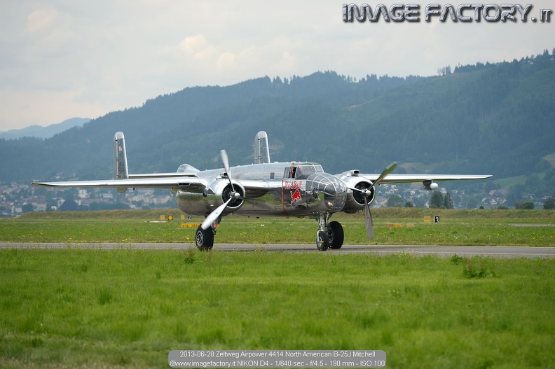 2013-06-28 Zeltweg Airpower 4414 North American B-25J Mitchell.jpg